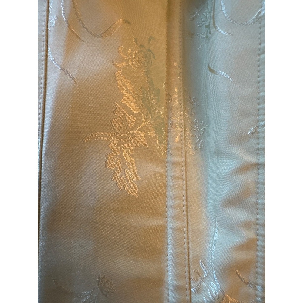 Elegant Sage Green Womens Corset Top Medium Lace-Up Back Coquette Fairy Sexy - Picture 2 of 5